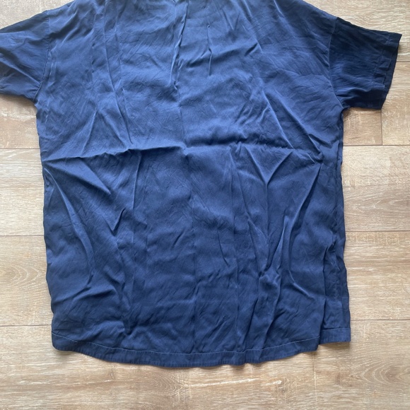 Lunya Navy Blue silk pajama set - Picture 7 of 8